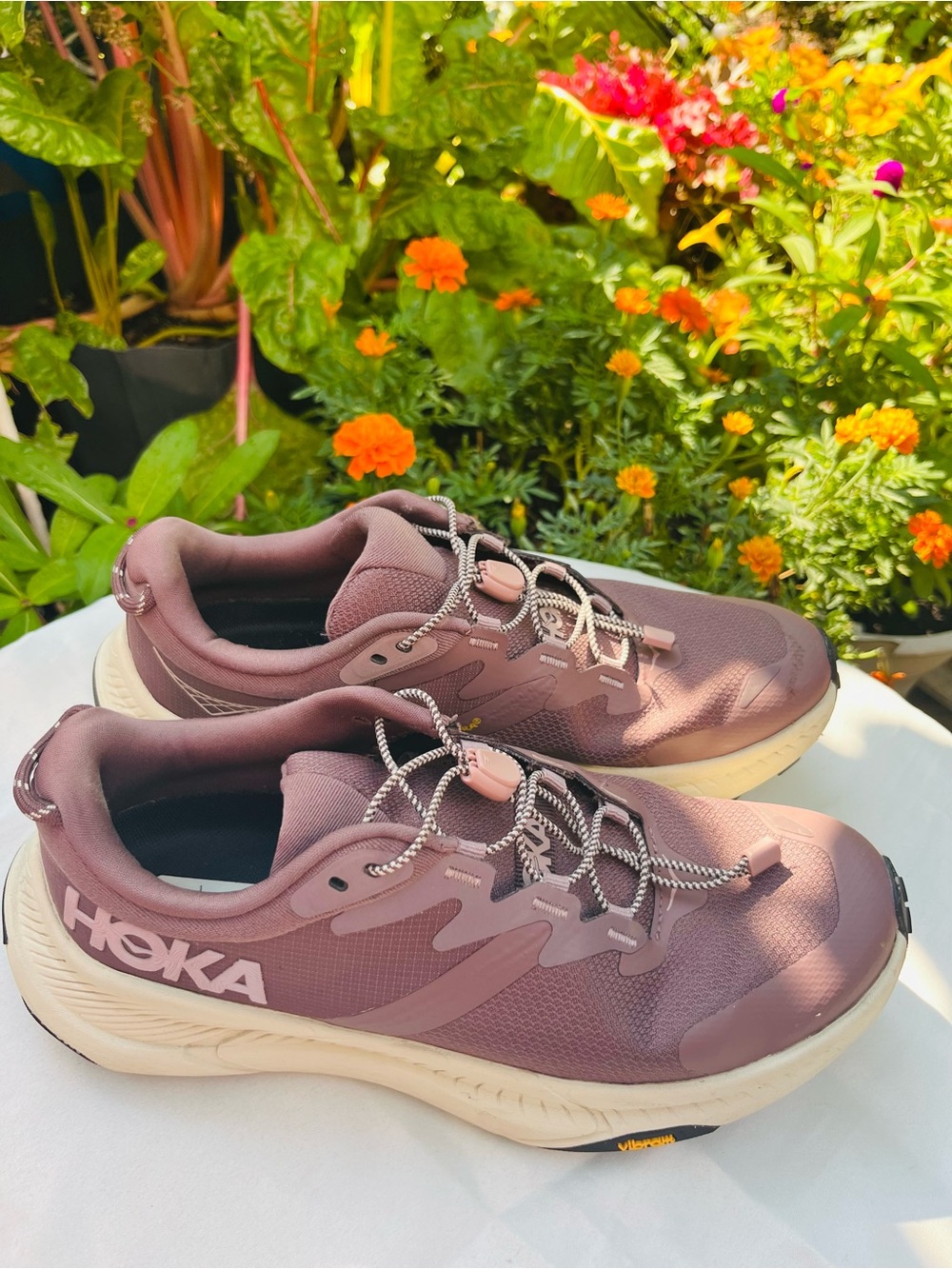 Hoka Women’s Mauve Athletic Running Shoes
